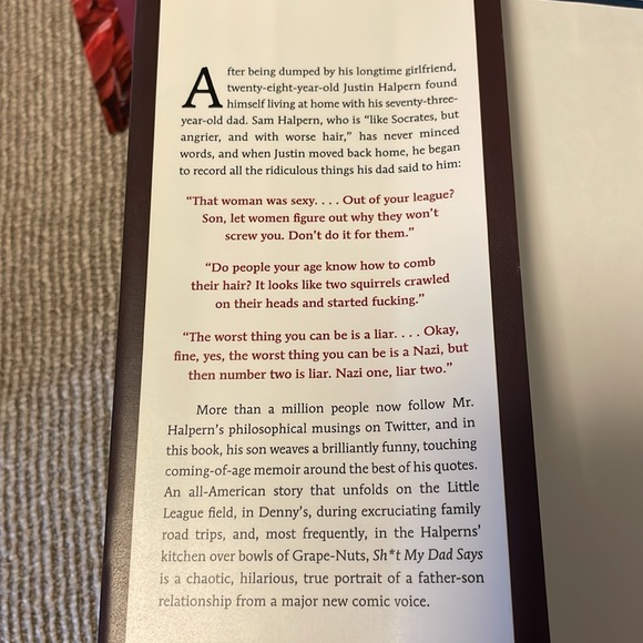 On the New  York Times Best Sellers list . Comedy Hardcover . - Picture 3 of 3